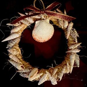 Beach Shell Wreath